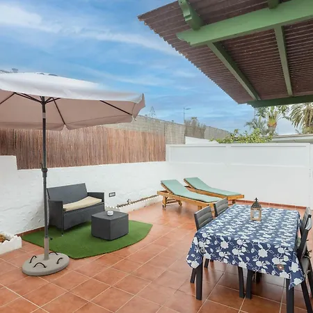 Private Chill-out Terrace - Pool Apartamento San Bartolomé